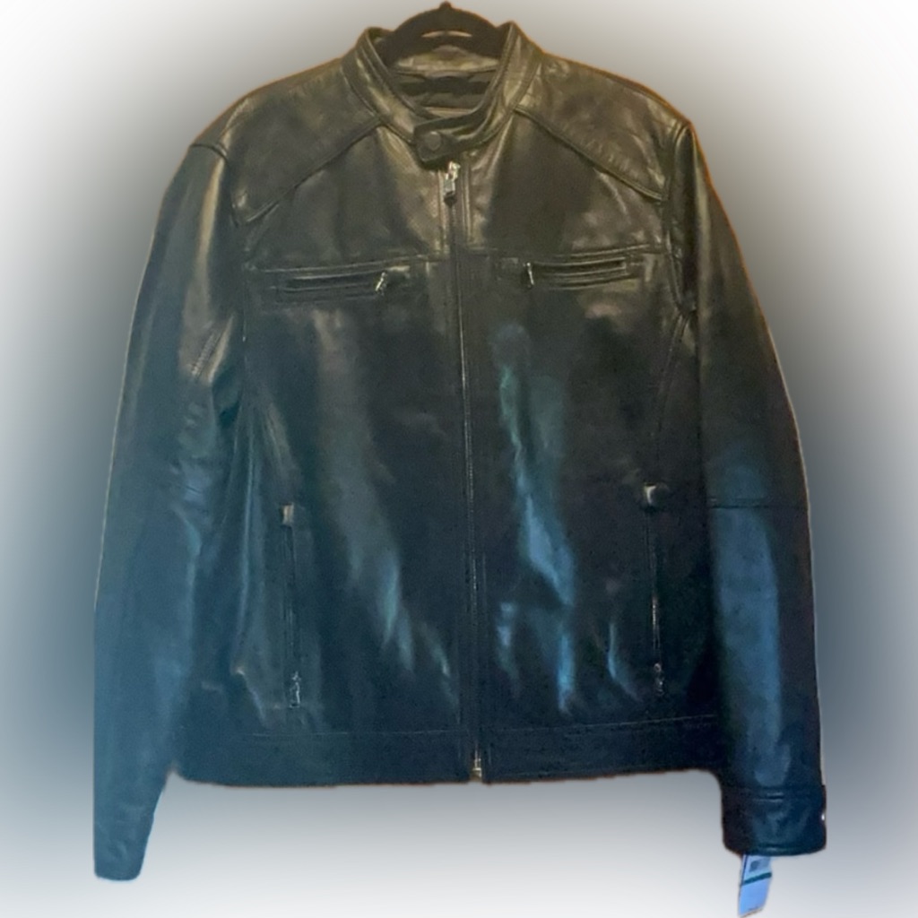 Nwt Michael Kors % Leather Jacket